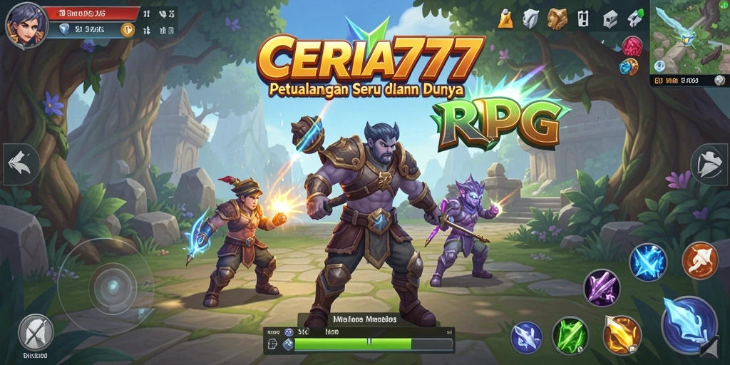Gameplay menantang dengan grafik yang memukau di CERIA777.