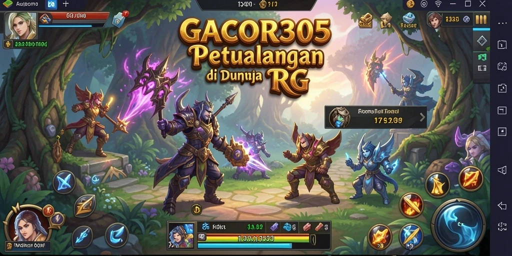 Gameplay menarik dan seru di dunia RPG GACOR305.