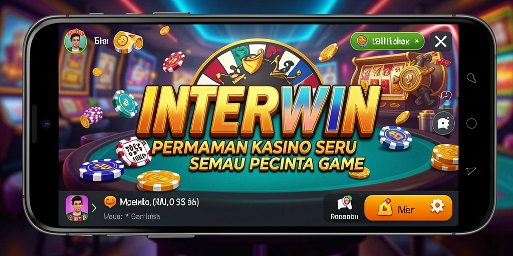Tampilan menarik dari gameplay Kasino di INTERWIN