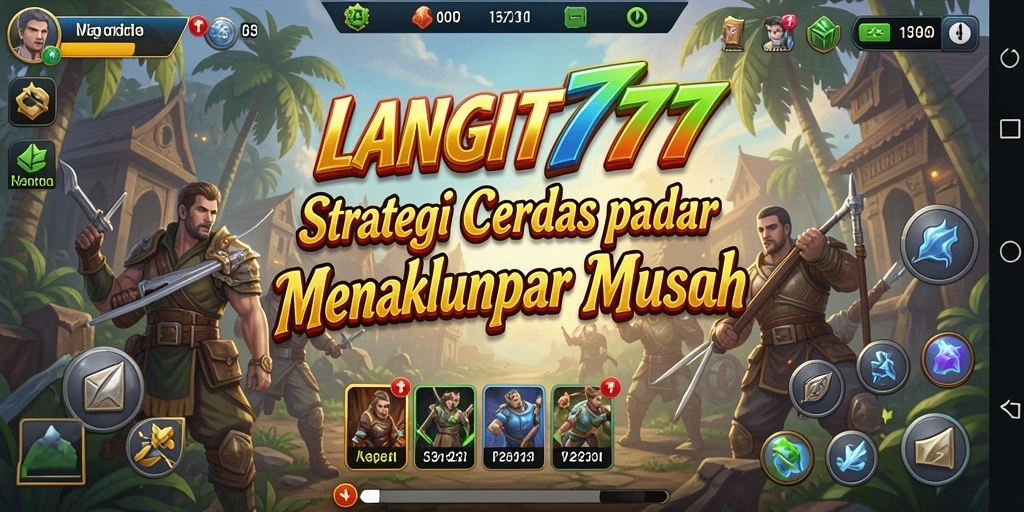Tampilan gameplay LANGIT777 yang penuh aksi dan strategi.