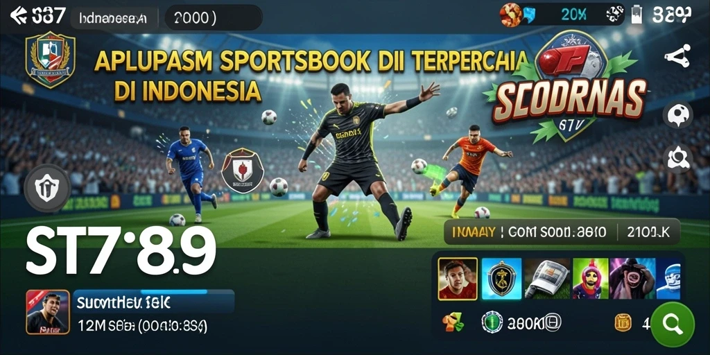 Tampilan layar taruhan dalam aplikasi ST789 yang menarik.