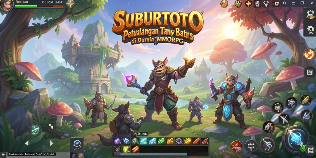 Gameplay menarik dari SUBURTOTO dalam petualangan MMORPG.