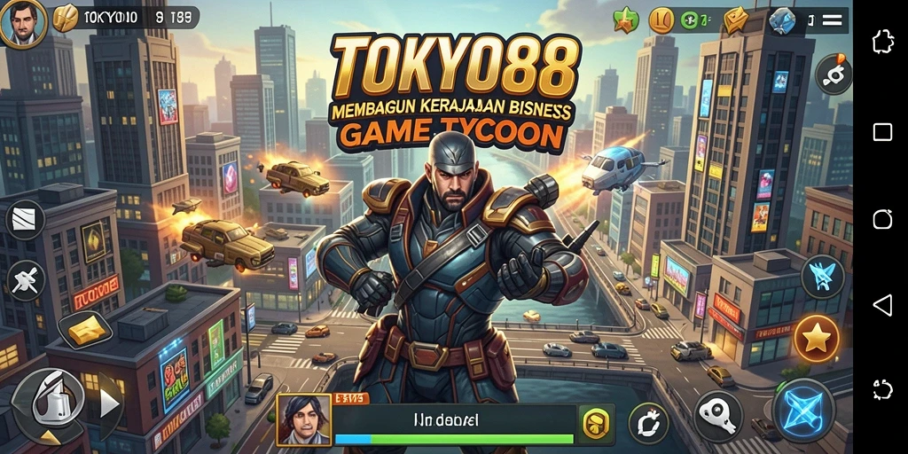 Gameplay seru di TOKYO88 yang menampilkan aksi tycoon.